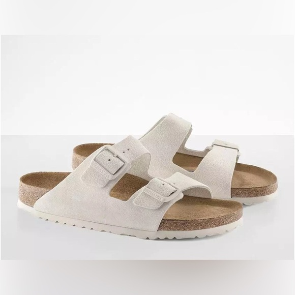 Birkenstock Shoes - Birkenstock Cream Mules